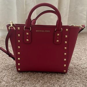 Michael Kors Pink Studded Purse